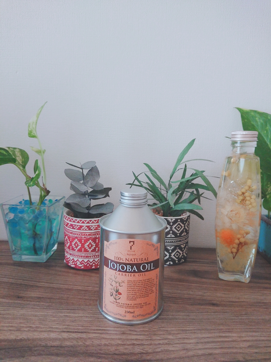 天然ホホバオイルを使用してゆったりリンパケア 😄