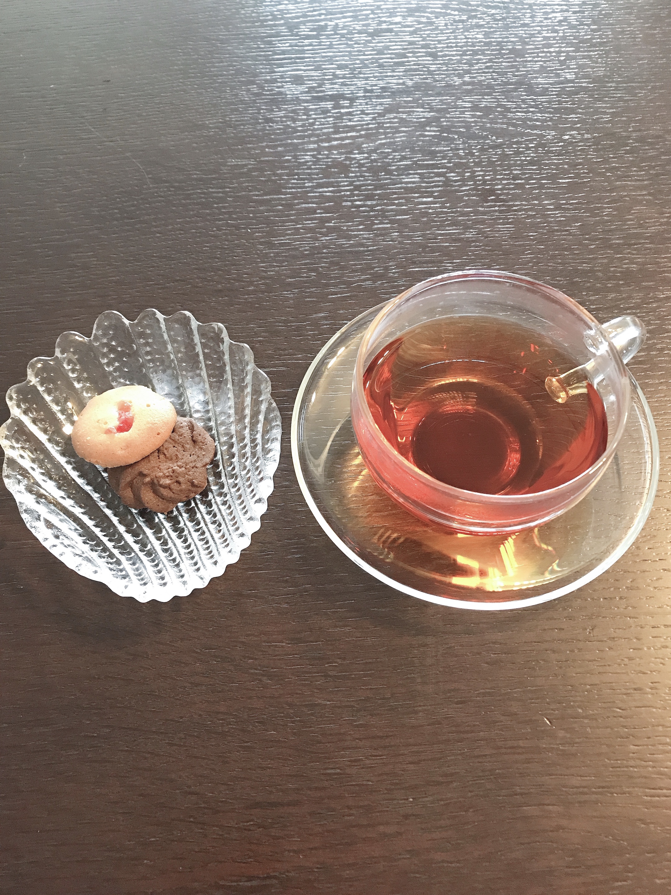 リンパケアの後のルイボスティーでほっこり